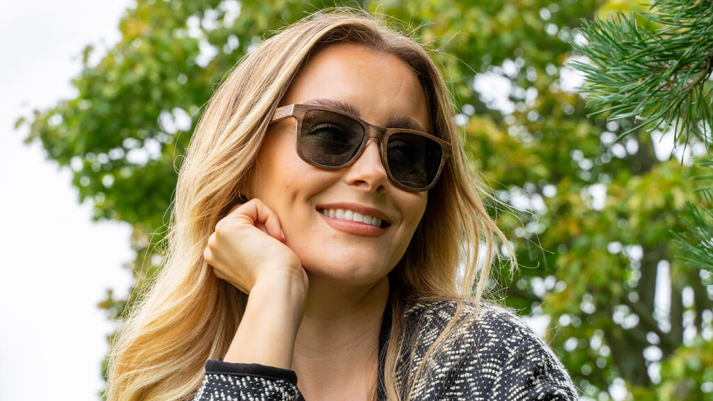 Mark I - Walnut Prescription Glasses