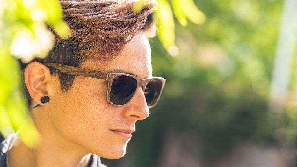 Mark I - Walnut Prescription Glasses