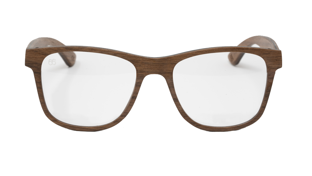 Mark I - Walnut Prescription Glasses