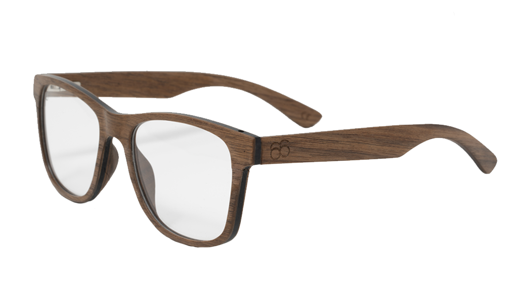 Mark I - Walnut Prescription Glasses