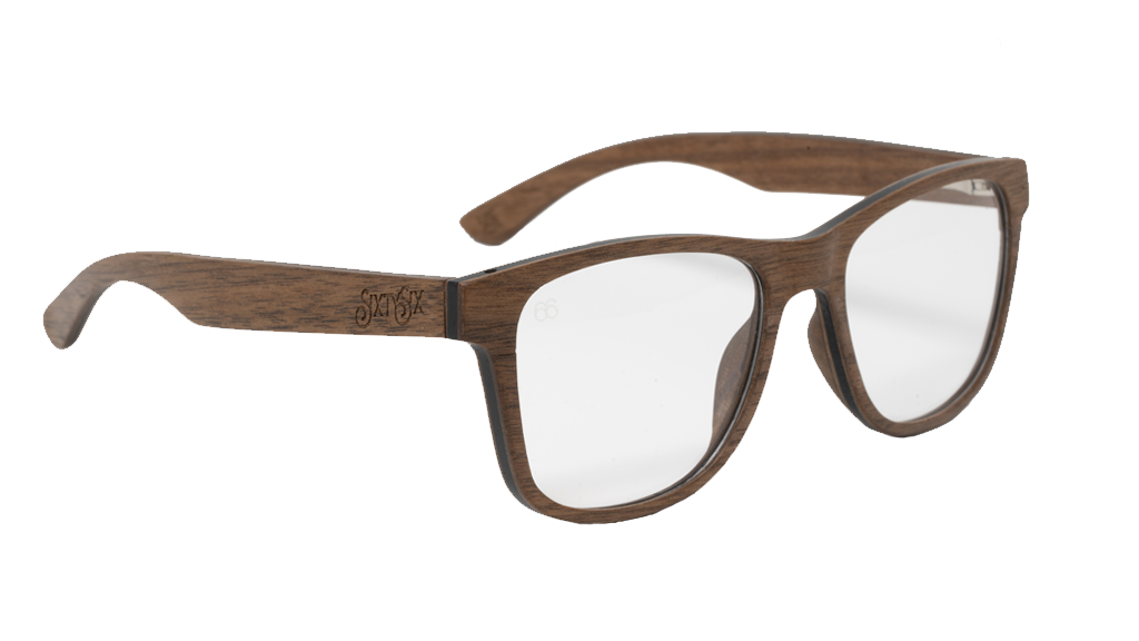Mark I - Walnut Prescription Glasses