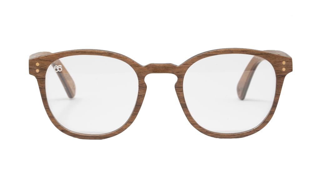 Mark II - Walnut Prescription Glasses