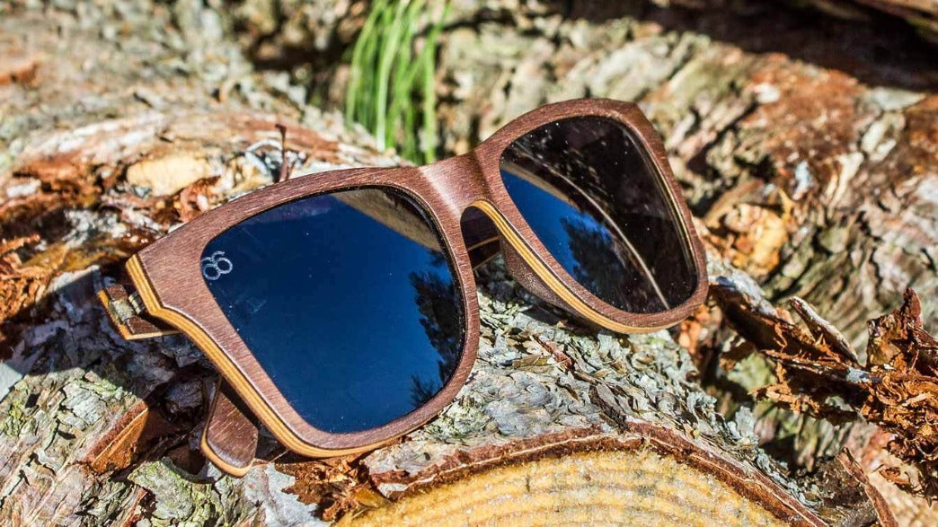 Mark I - Walnut Prescription Glasses